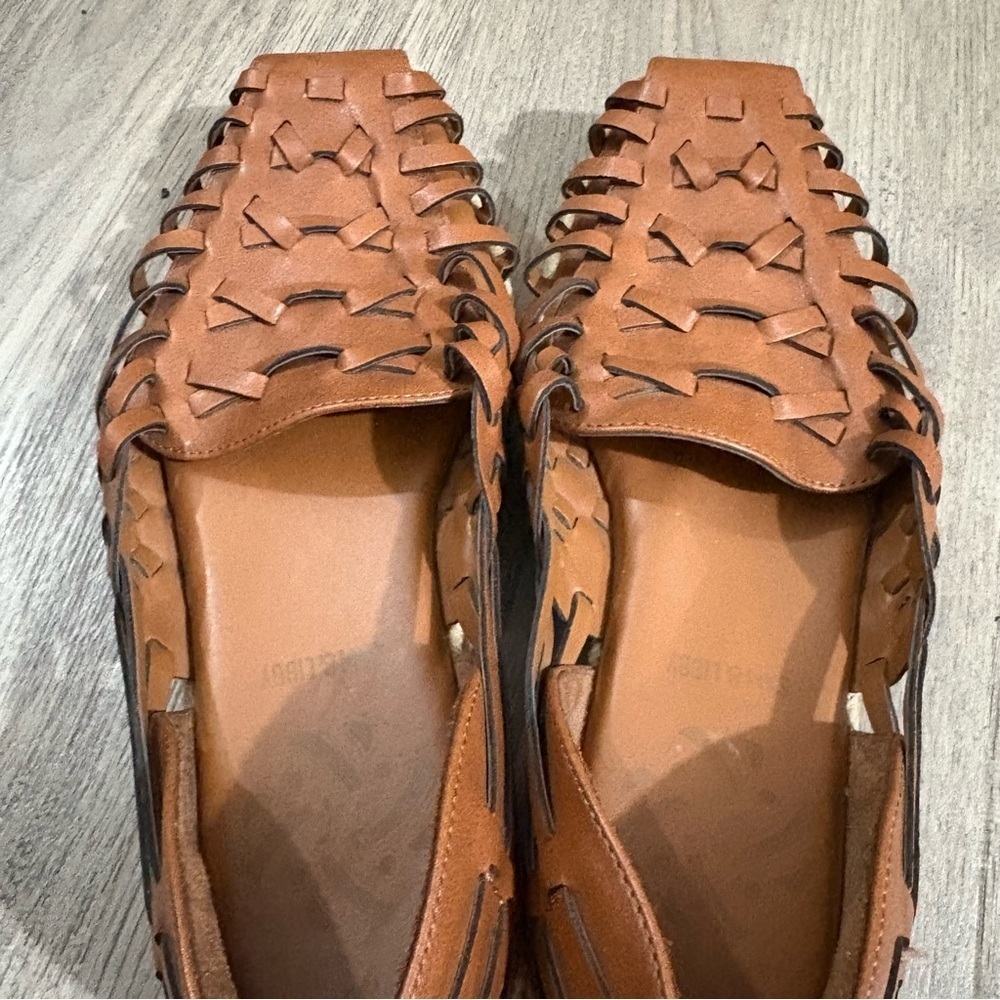 Sam & Libby Asha Huarache Espadrilles Sandal Womens Sz 8.5 Brown Coastal Cowgirl - Picture 5 of 11